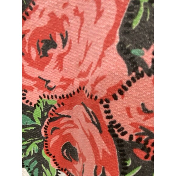 🌹 Vintage‎ Jane Colby 80s Floral Sweatshirt | Puff Print Roses | 1988 Graphic - Picture 5 of 8